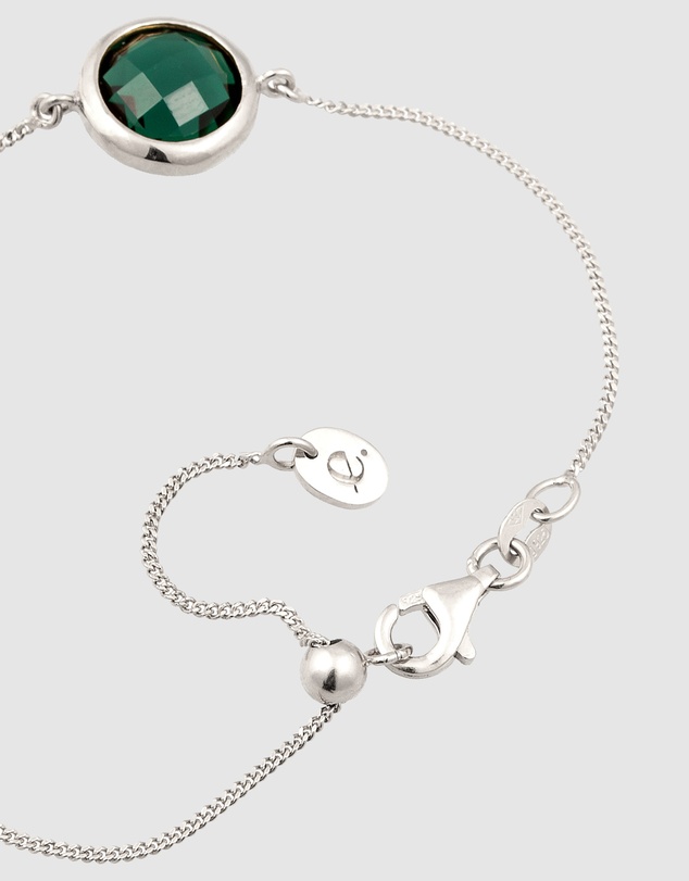 Elli Jewelry - Bracelet Quartz Circle 925 Sterling Silver
