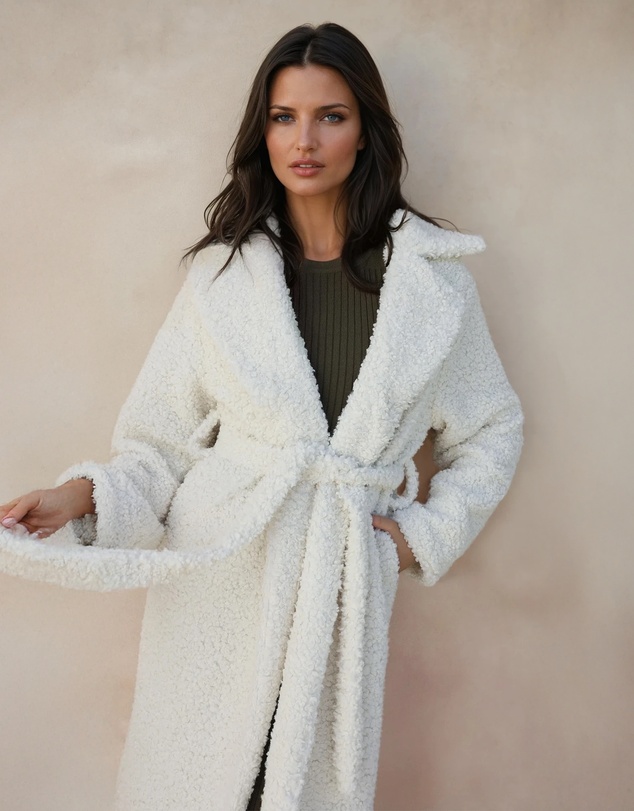 Lost in Lunar  - Rose Teddy Coat