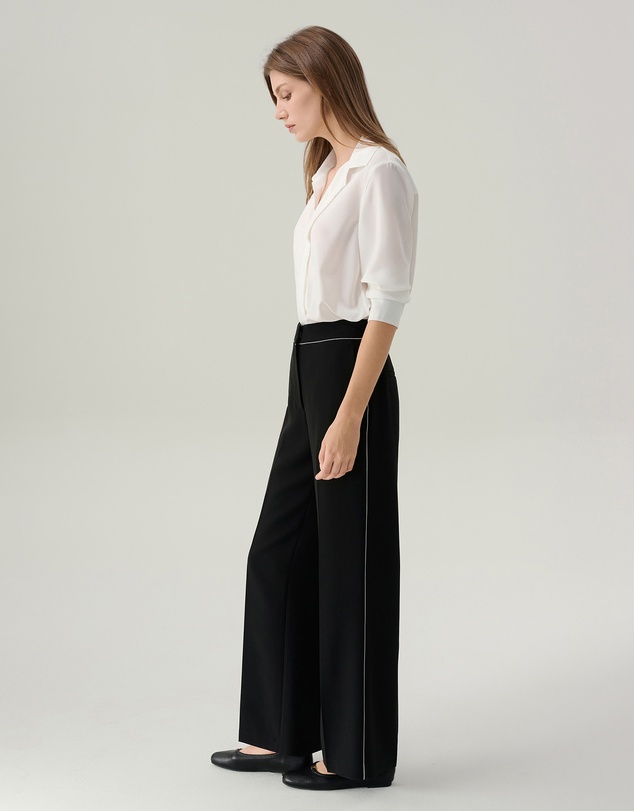 IDA+S - Dahlia Pleated Button Down Blouse
