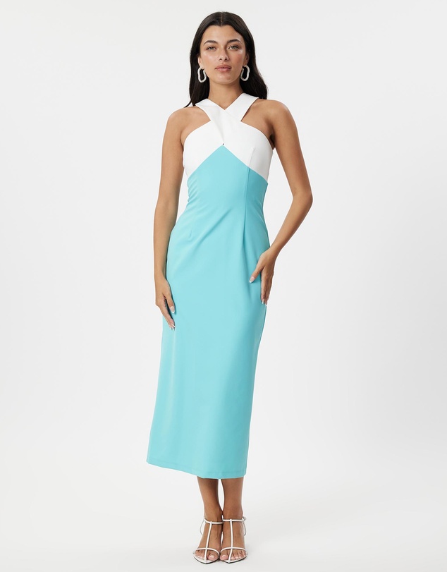 Honey and Beau - Envy Crossover Dress