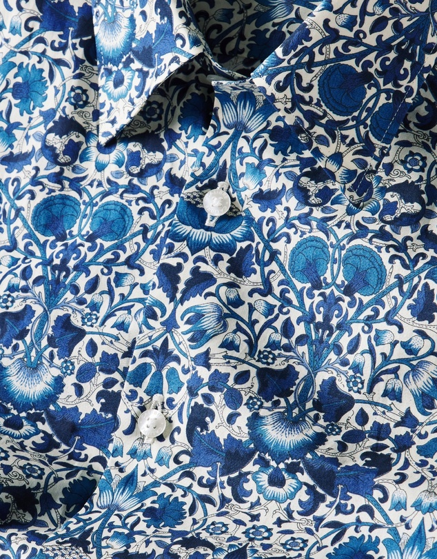 Calibre - Trailing Botanic Print Shirt
