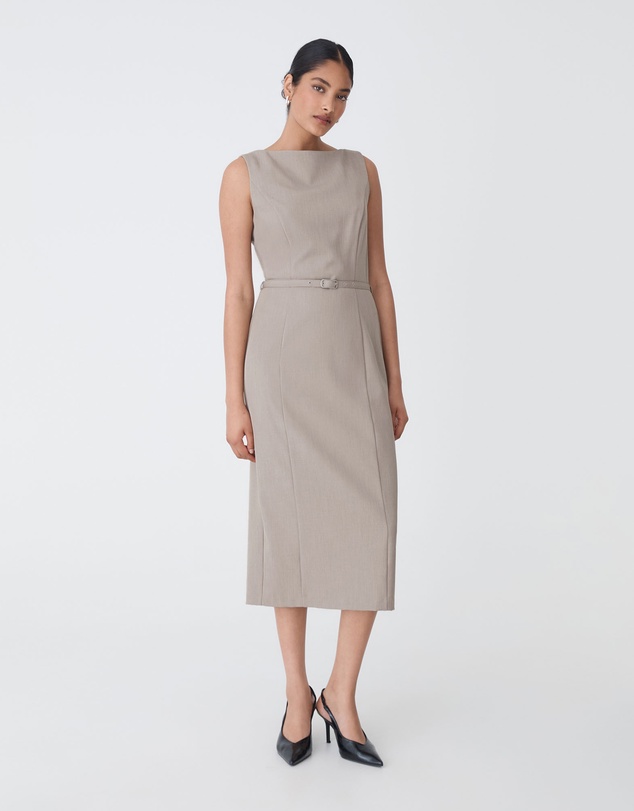 Forcast - Mila Pencil Midi Dress