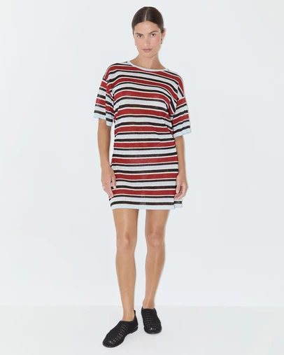 Zulu & Zephyr - Bold Stripe T-Shirt Knit Dress