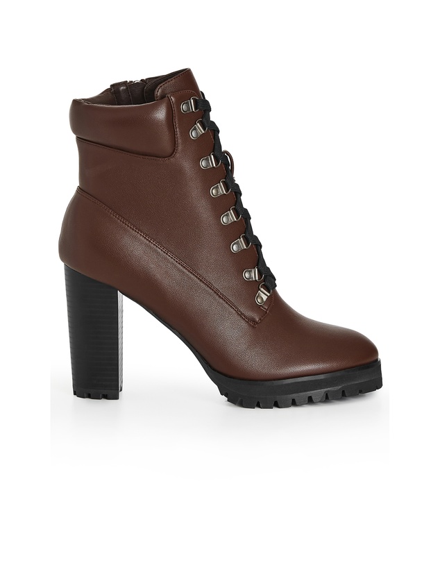 City Chic - WIDE FIT Watson Ankle Boot