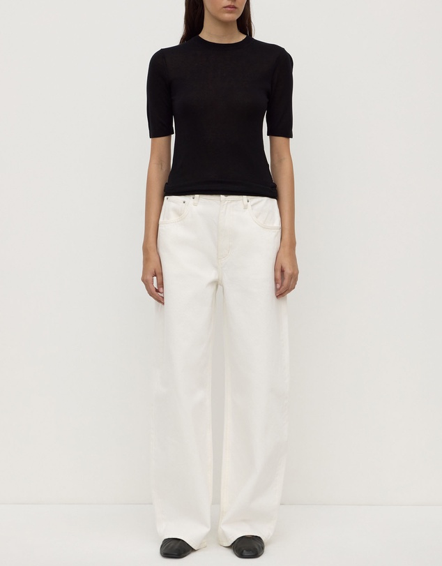 Assembly Label - Mina Silk Knit Tee