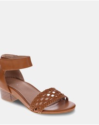 Mia Vita - Kath Heeled Sandal - Tan