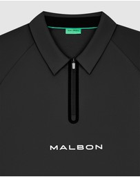 Malbon - Performance Zip Raglan Polo