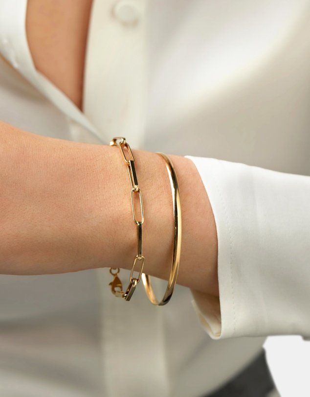 Michael Hill - 65mm Bangle in 10kt Yellow Gold