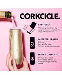 CORKCICLE - Corkcicle Stemless Flute - 207ml Unicorn Magic