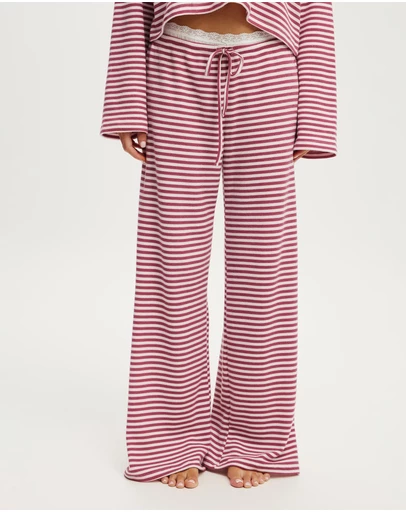 Cotton On Body - Super Soft Waffle Wide Leg Pant