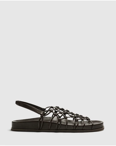 Commonry - Noah Woven Footbed Sandal
