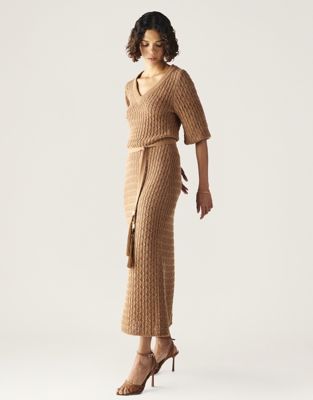 MOS The Label - Furilia Knit Maxi Dress