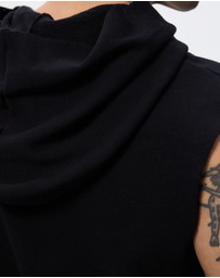 Surrounded By Ghosts - The Anandite French Terry Sleeveless Hoodie