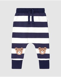 Huxbaby - Furry Huxbear Stripe Trackpants - Babies