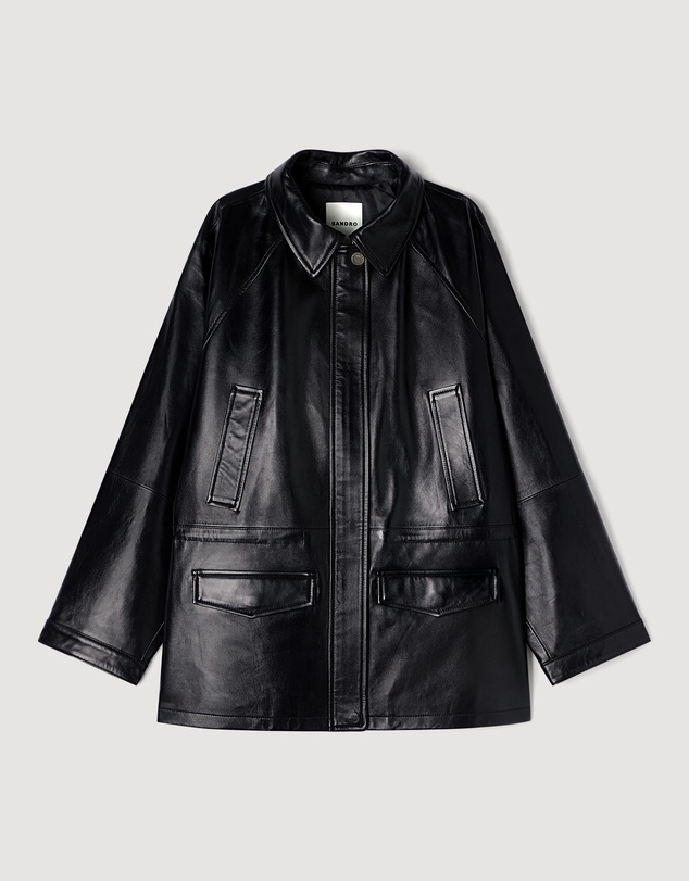 Sandro - Ashley Leather Jacket