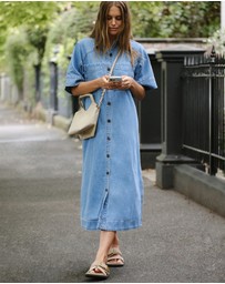 Ceres Life - Ava Short Sleeve Midi Dress