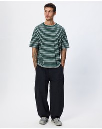 X-Large - Stripe Layer Gorilla Fit Tee