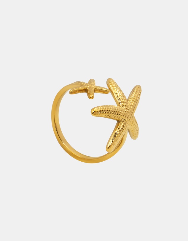 Zoe Olivia - Waterproof Solara Starfish Adjustable Ring