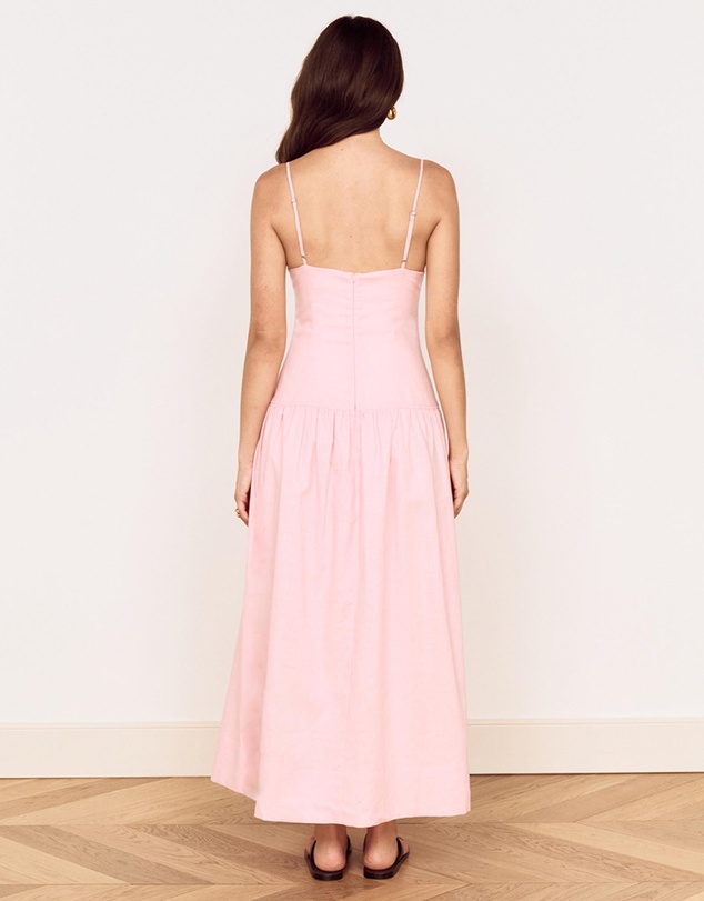 MINKPINK - Mila Drop Waist Midi Dress