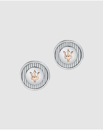 Maserati - Silver and Rose Gold Cufflinks