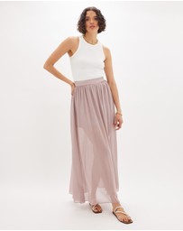 Amelius - Calliope Sheer Maxi Skirt