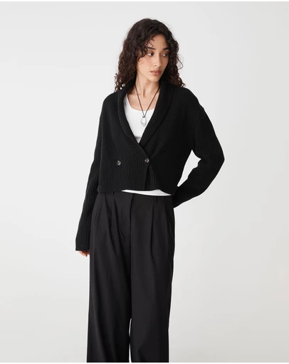 Forcast - Avery Shawl Collar Cardigan