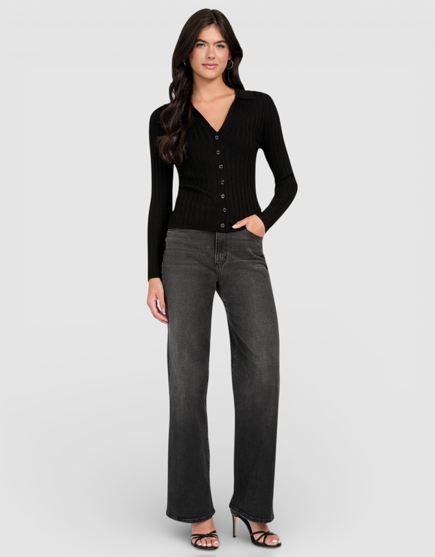 GUESS - Eco Ribbed Miranda Sweater Top
