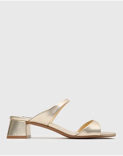 Betts - Argo Block Heel Mule Sandals