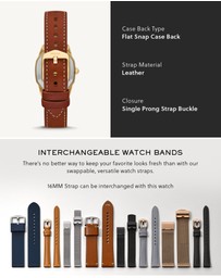 Fossil - Harlow Brown Analogue Watch