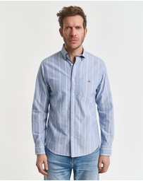 Gant - Regular Fit Striped Classic Oxford Shirt