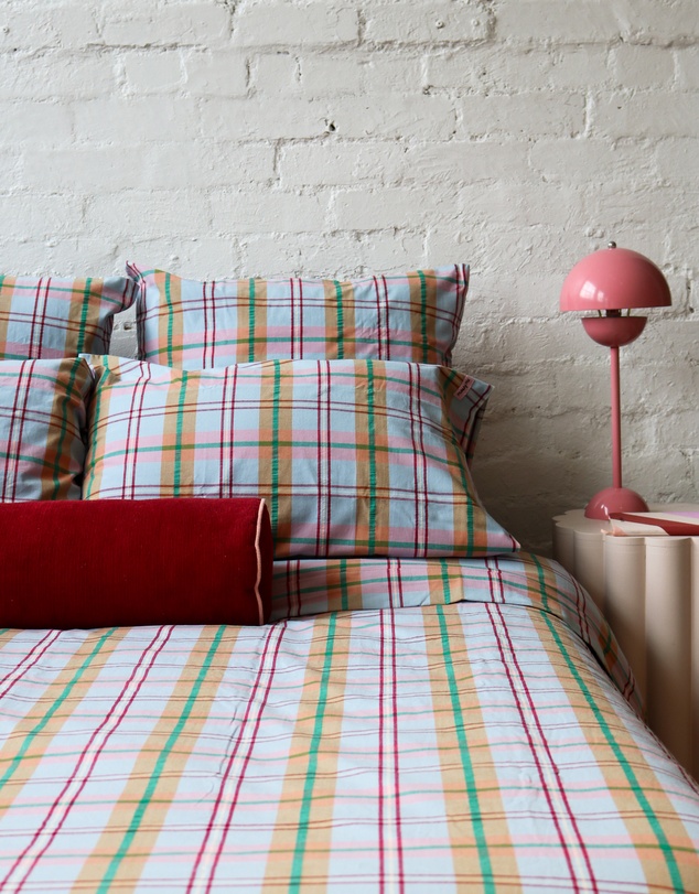 Mosey Me - Confetti Plaid Standard Pillowcase Set