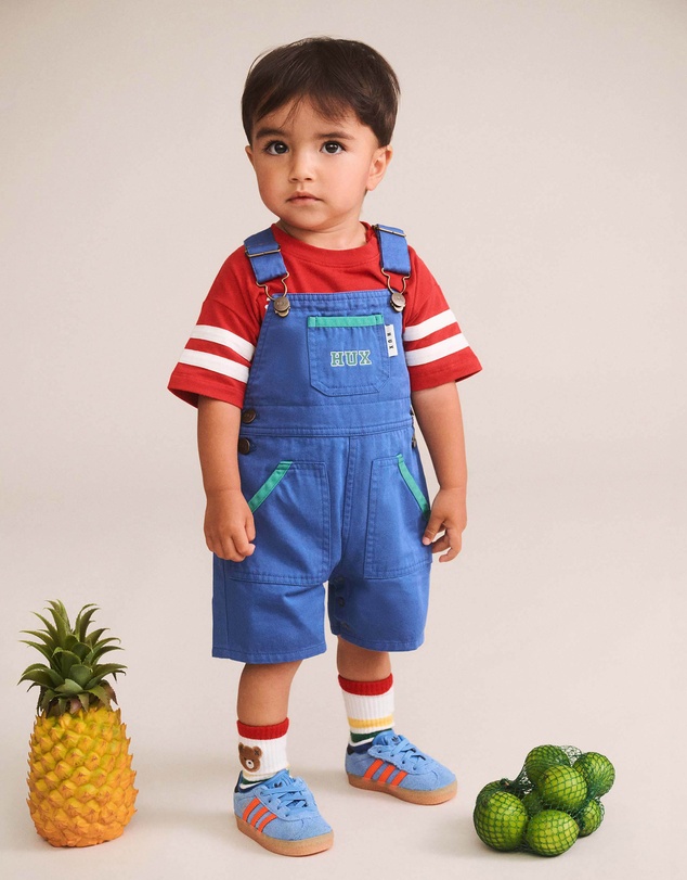 Huxbaby - Cobalt Hux Shortall - Babies-Kids
