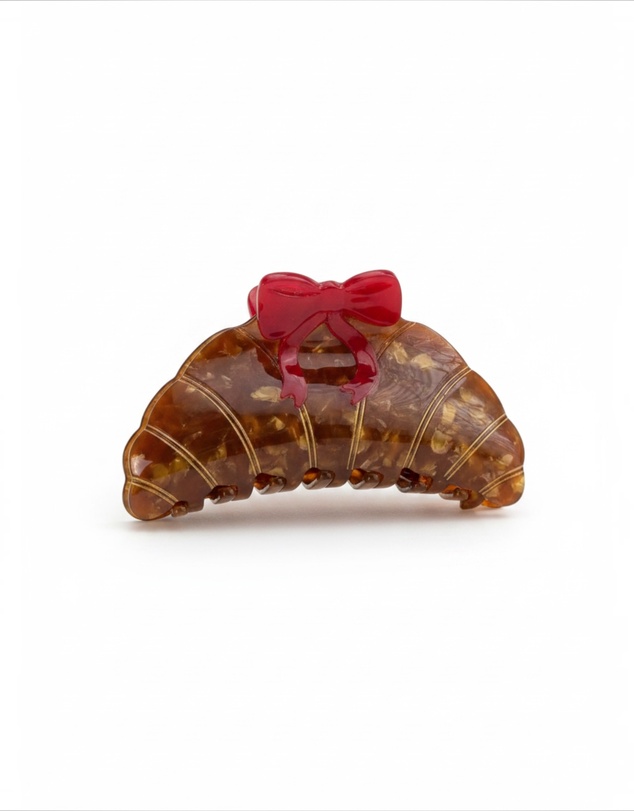 Mossée - Amy Croissant Bow Hair Claw