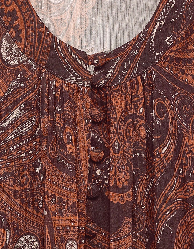 M.N.G - Paisley-Print Oversized Dress