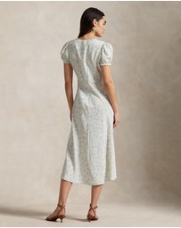 Polo Ralph Lauren - Floral Silk Crepe Dress