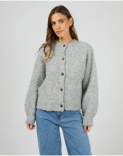 All About Eve - Tillie Cardigan Grey Marle