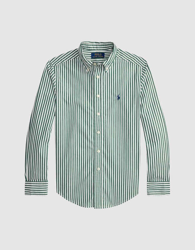 Polo Ralph Lauren - Striped Cotton Poplin Shirt - ICONIC EXCLUSIVE - Teens