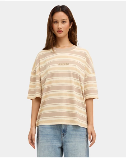 Volcom - Womens Triptronic Overized Long Sleeve T-Shirt
