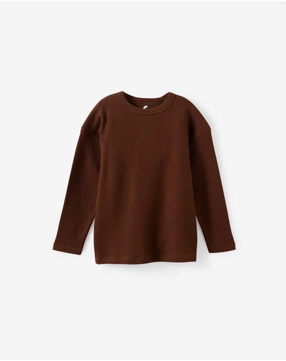Cotton On Kids - Waffle Long Sleeve Tee