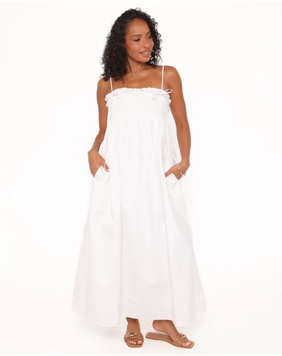Petal & Pup - Josie Maxi Dress - White