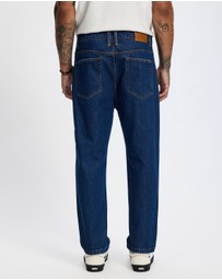 Thrills - Chopped Slim Straight Cropped Denim Jeans