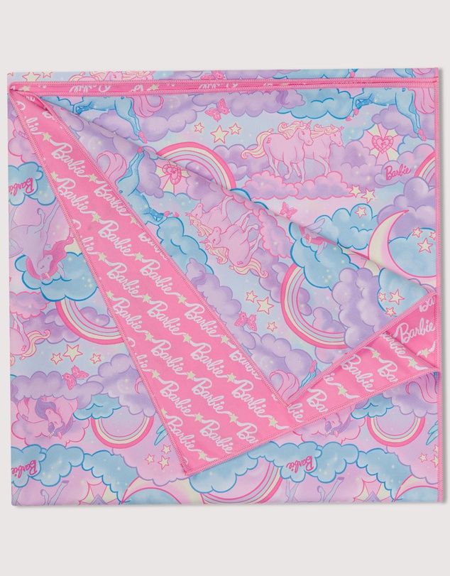 The Somewhere Co - Barbie Unicorn Fantasy Mini Quick Dry Towel
