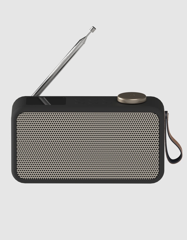 Kreafunk - Kreafunk Atune 2 Dab+/Fm Radio W/ Bluetooth - Black