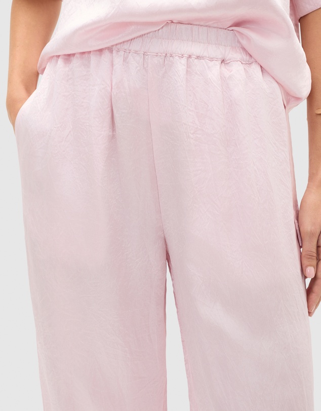 Seed Heritage - Crinkled Satin Elasticated Pant