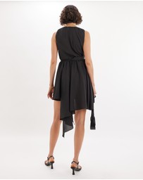 Amelius - Aimee Asymmetric Wrap Dress