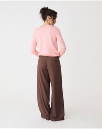 Forcast - Nicolette V-Neck Knit Cardigan