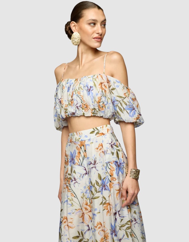Honey and Beau - Helenika Off Shoulder Top