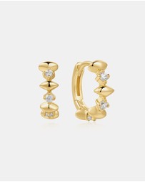 Ania Haie - Ania Haie Gold Sparkle Huggies