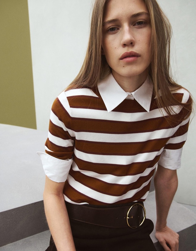 M.N.G - Short-Sleeved Knitted Sweater