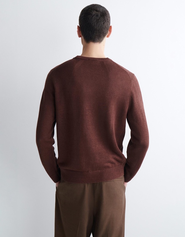 COS - Knitted Linen Crew-Neck Jumper